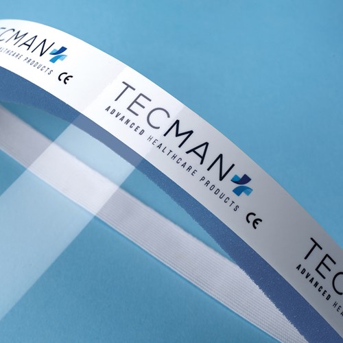 Optical grade film used in the manufacturing process of the face shields visor