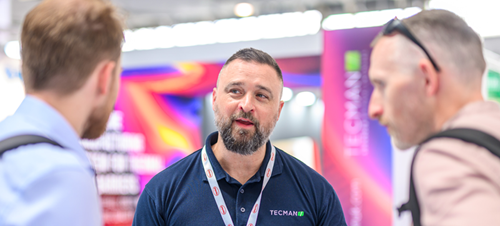 The Tecman team at The Battery Show Europe 2024